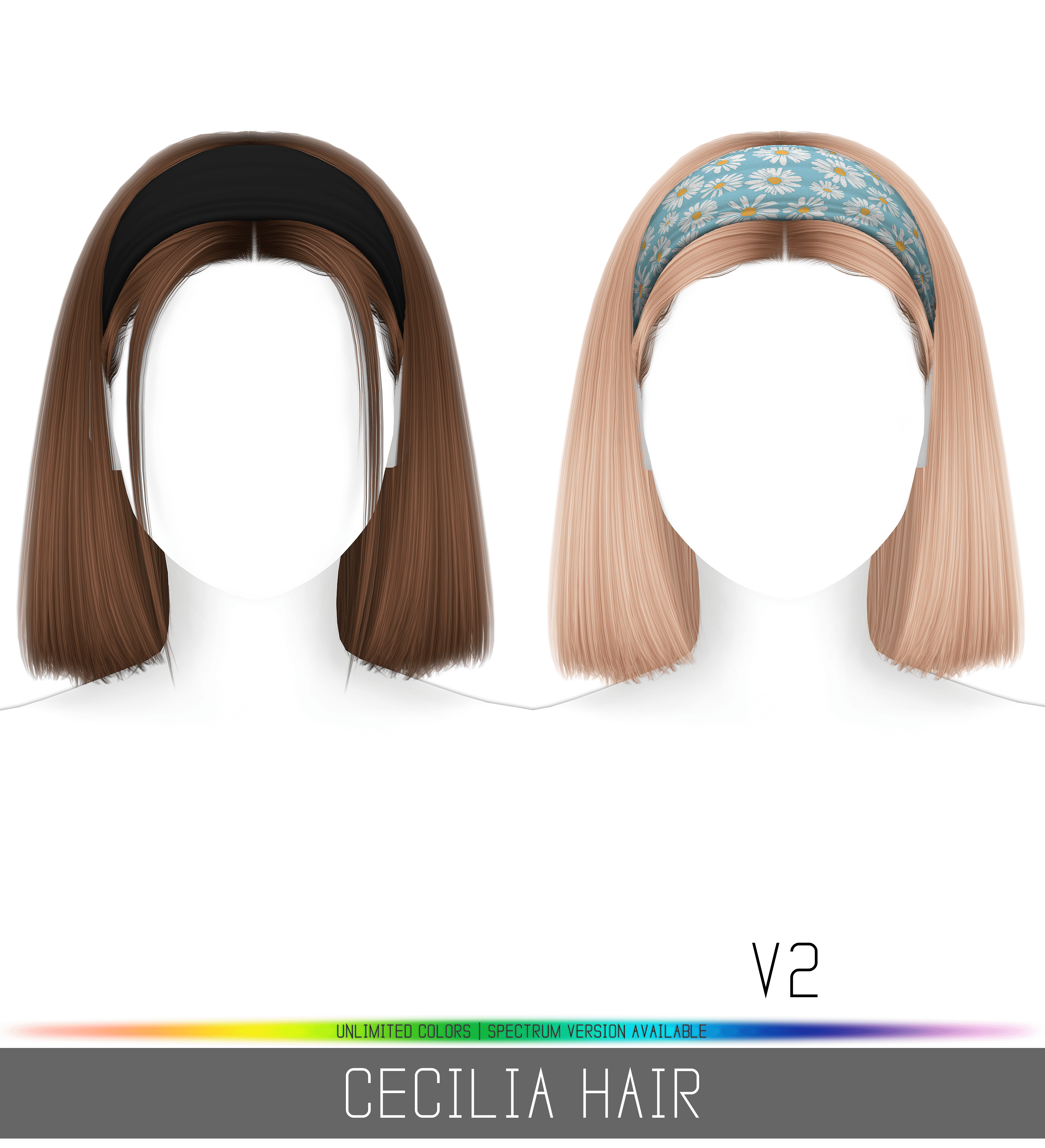 Скриншот мода Прическа Cecilia Hair